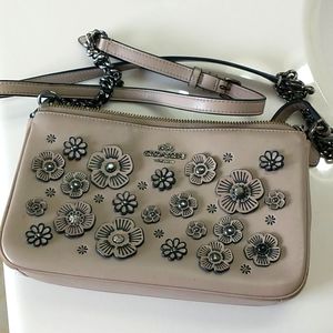 COACH Leather Crossbody Bag